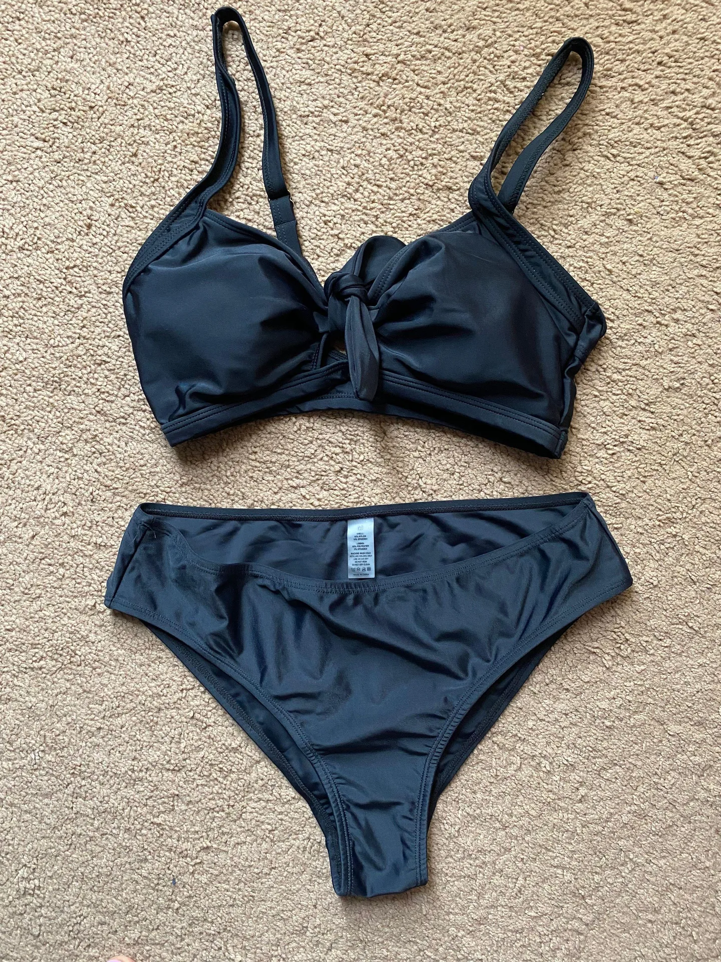 Two Piece Black Bikini - Image 7