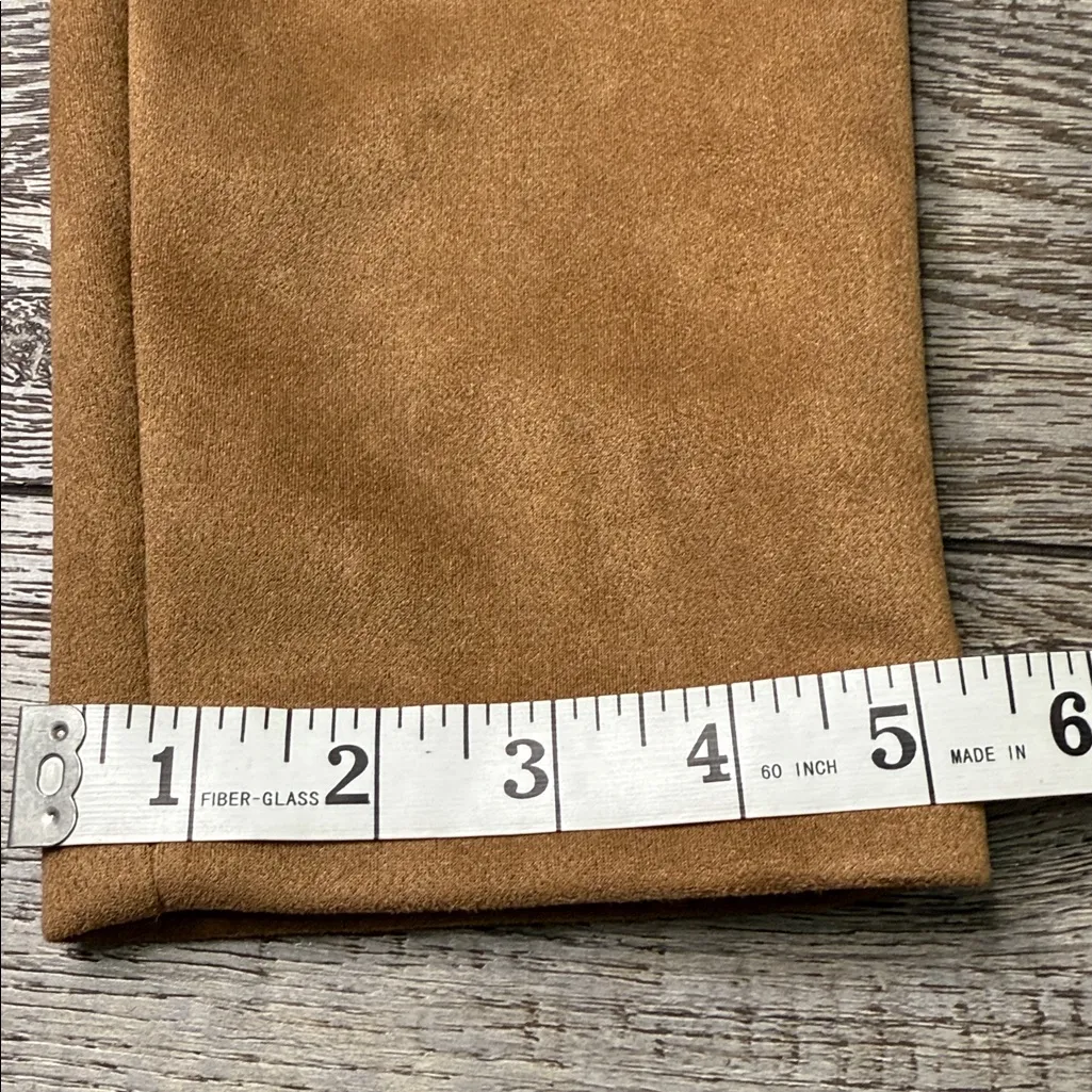 Max Studio Caramel Faux Suede - Image 6