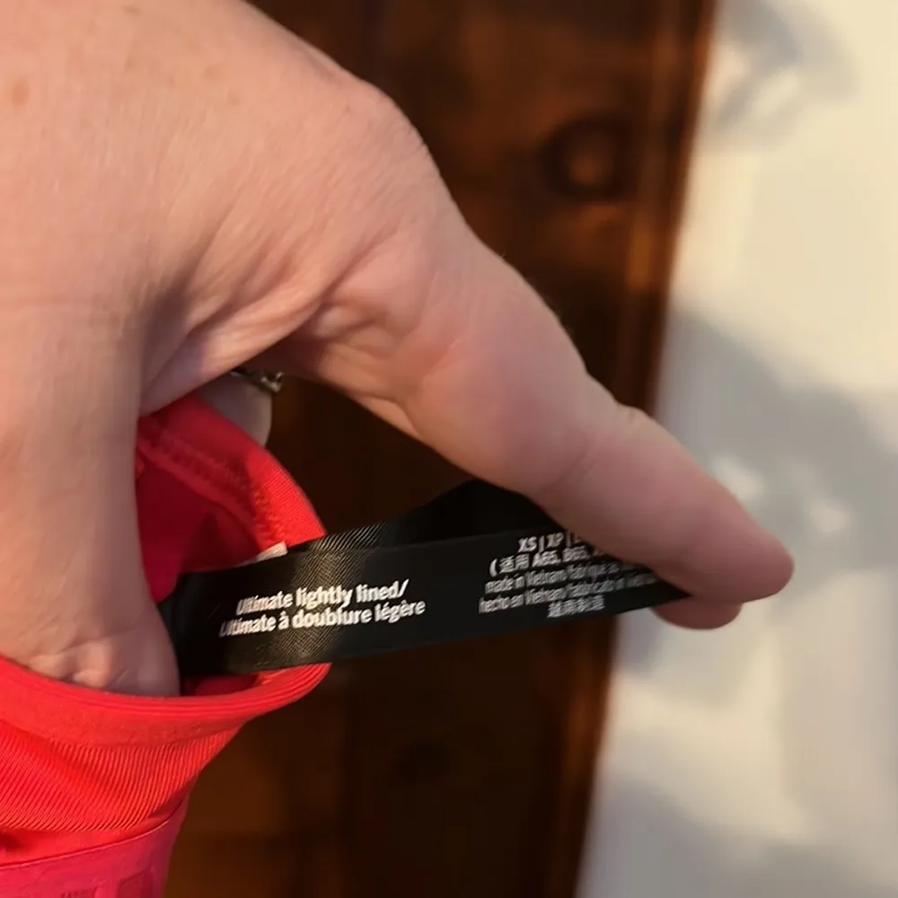 NWOT PINK Victoria’s Secret Red Gym to Swim Wrap Bikini Top & Shorts Size XS - Image 16