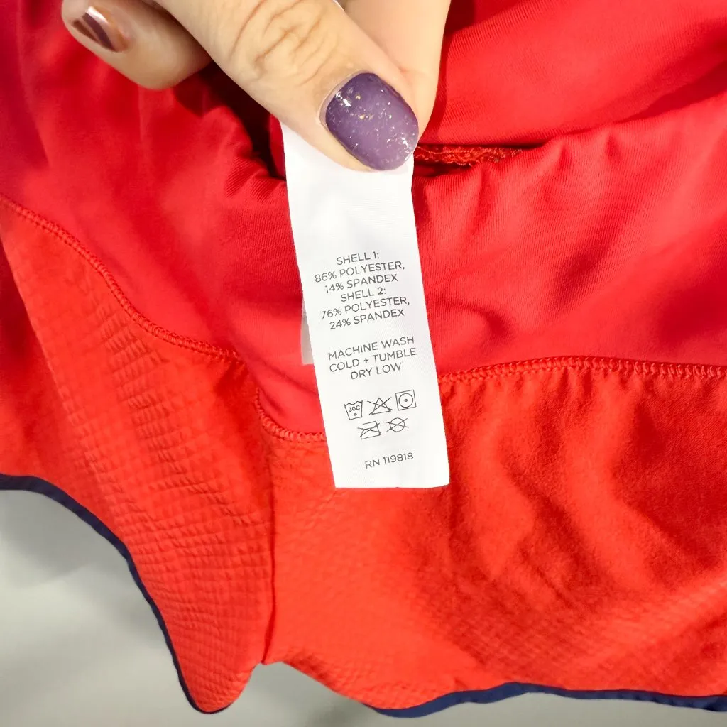 Oiselle Roga Shorts Red Size 4  Rising Sun Track Star - Image 5