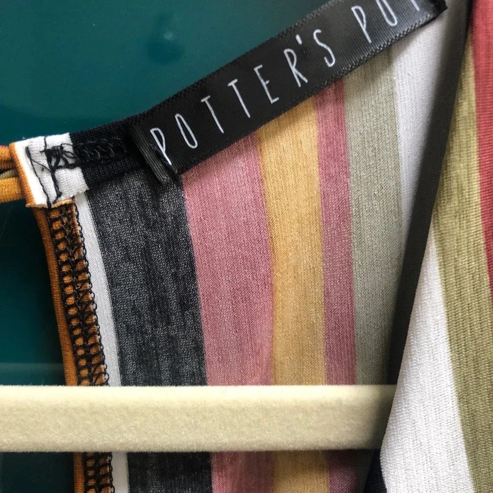 POTTERS POT STRIPED BELTED JUMPSUIT - Image 3