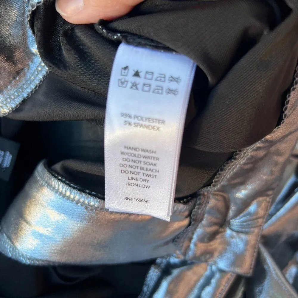 Sincerely Jules medium silver pants Black - Image 9