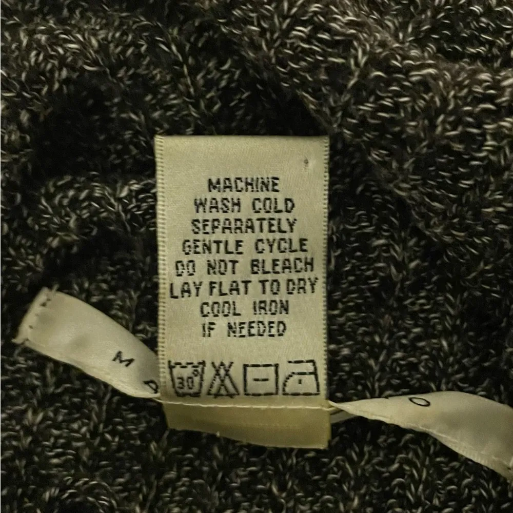 Max Studio cap sleeves cowl neck ribbed brown midi sweater dress, size XS spring - Image 8