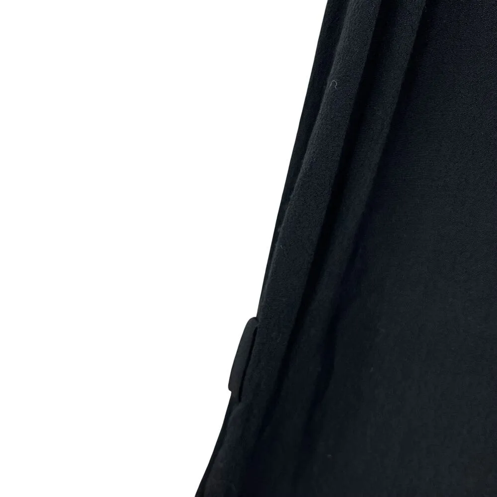 Aritzia Wilfred Black Spun Rayon Crepe Viscose Sleeveless Romper Size‎ XS - Image 4