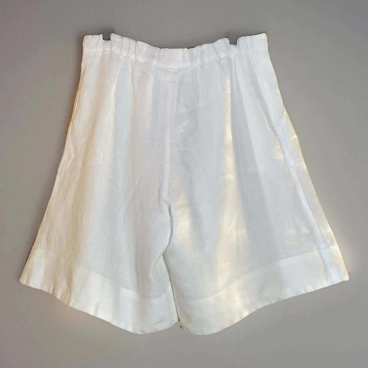 CP Shades Shorts Womens Large Cotton Pull On High Rise Relaxed Resort Linen-look - Image 2