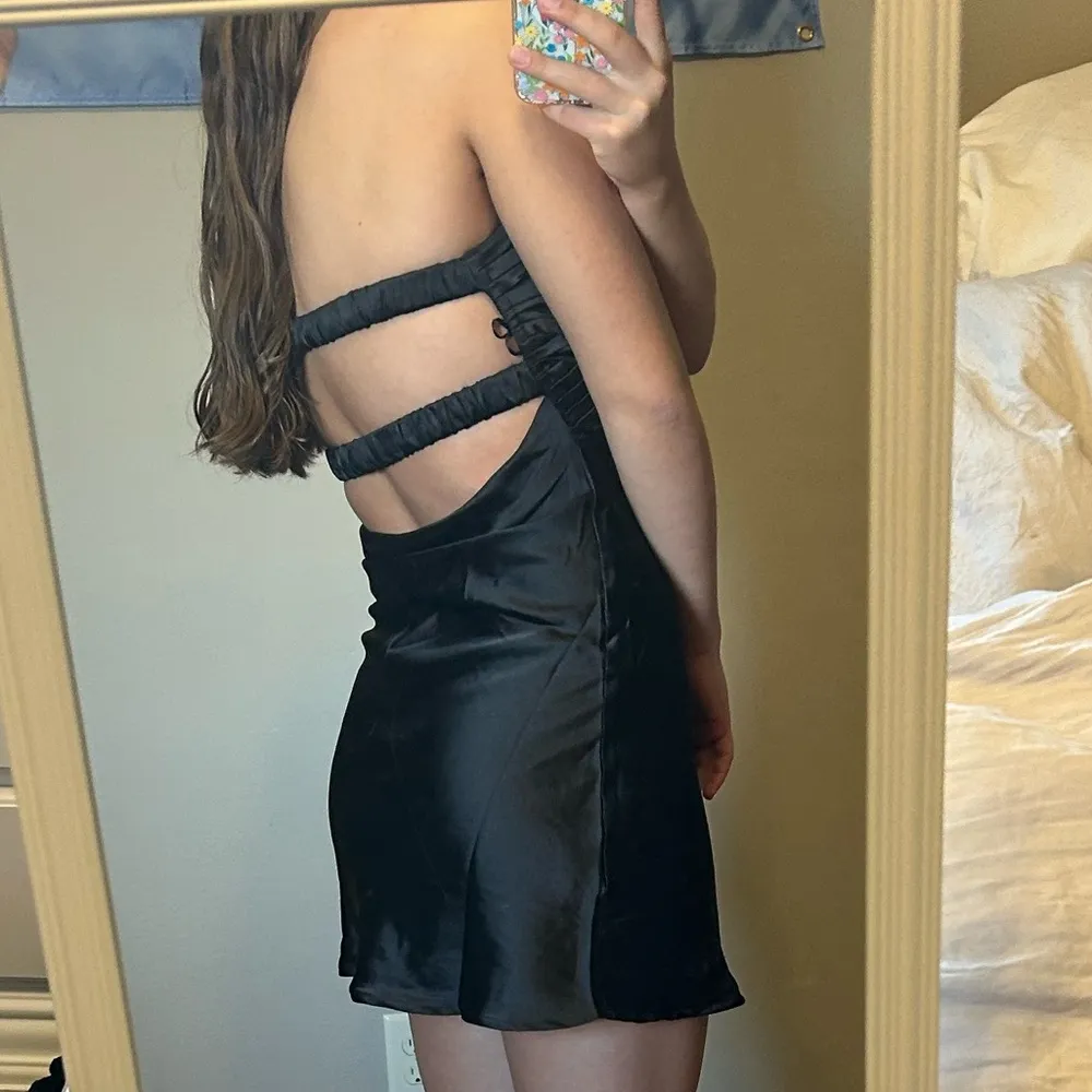 Princess Polly black mini dress - Image 2