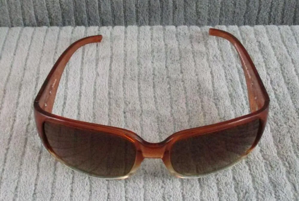 New Divine Eyewear Vixen Orange Fade/Amber Gradient Sunglasses NWT Women's - Image 6