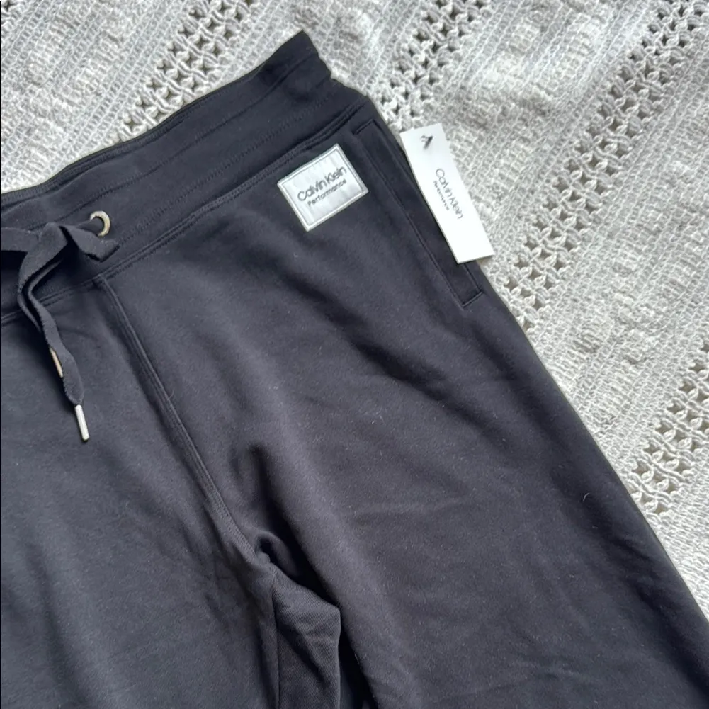 Calvin Klein Black Joggers with Relaxed Fit - Image 9