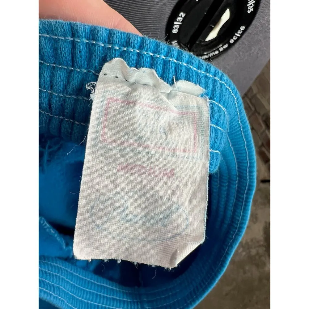 sweat suit sweat shirt sweat pants 1980s blue Size M - Image 10