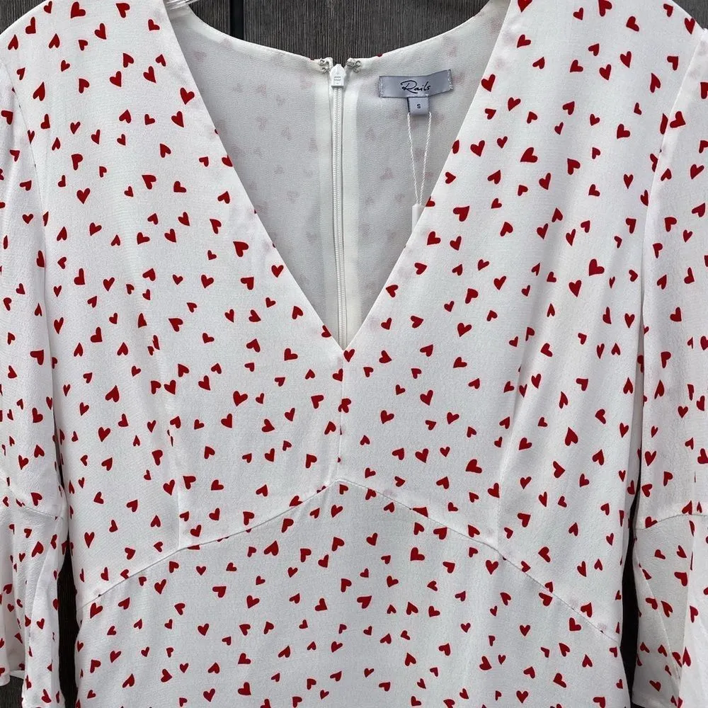 Rails Meline Dress Smitten With‎ Hearts NWT - Image 3