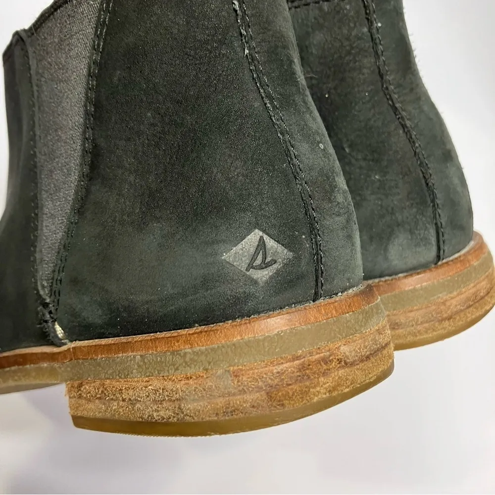 Sperry Seaport Daley pull on ankle boots black‎ size 6 - Image 5