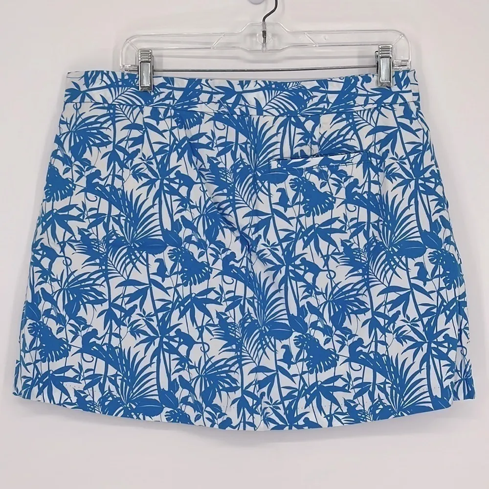 Tori Richard Jungle Patricia Skirt Blue & White Women’s Size 10 New with tags! - Image 10
