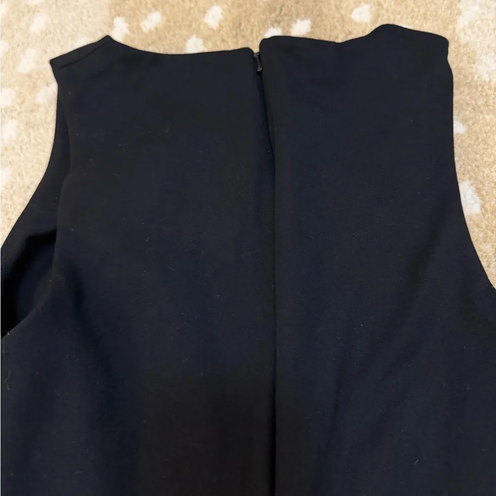 Aritzia Babaton black mini dress white stitching women’s size 2 - Image 6