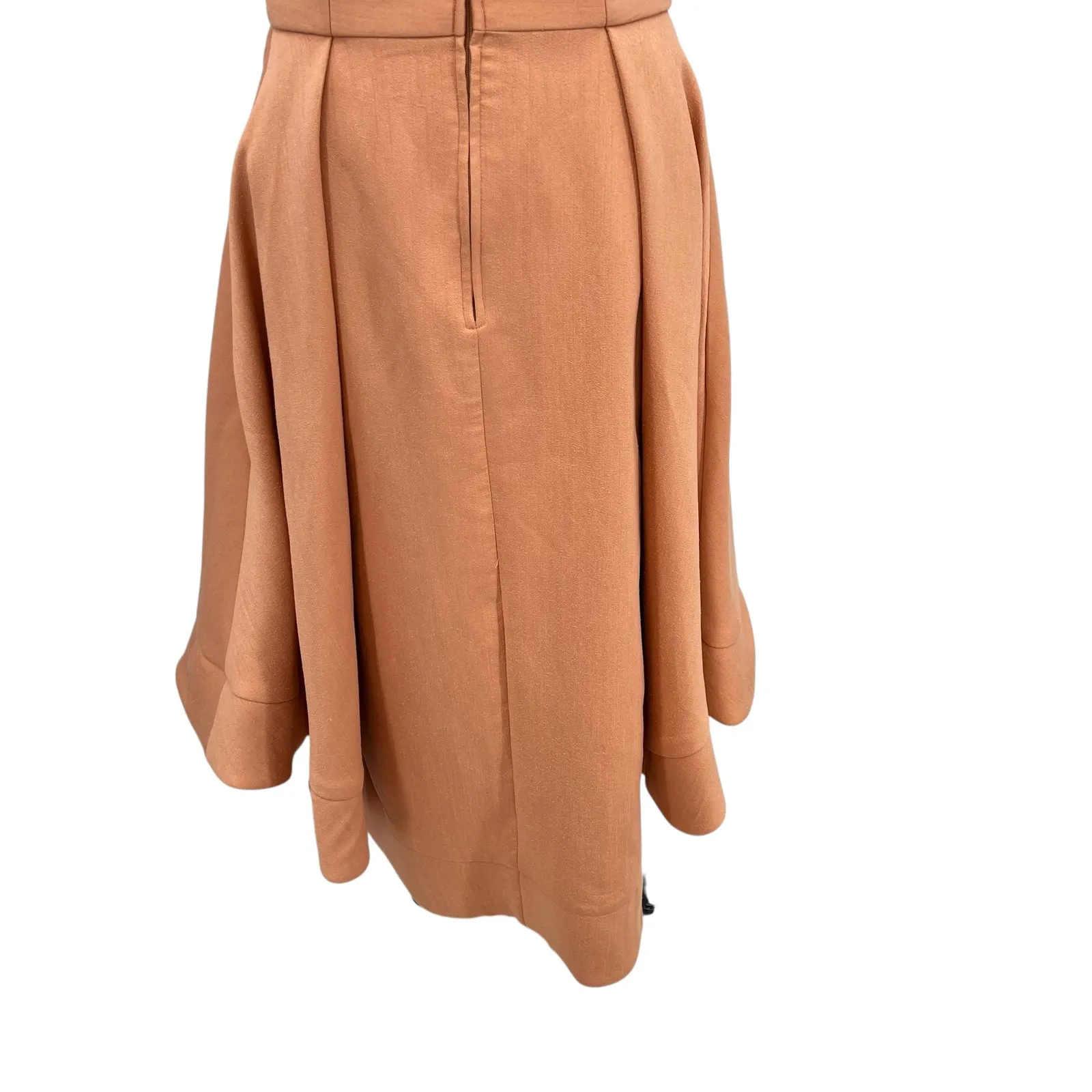 C/meo Collective Entice Making Waves Biscuit Dress Strapless Peach Size Medium - Image 13