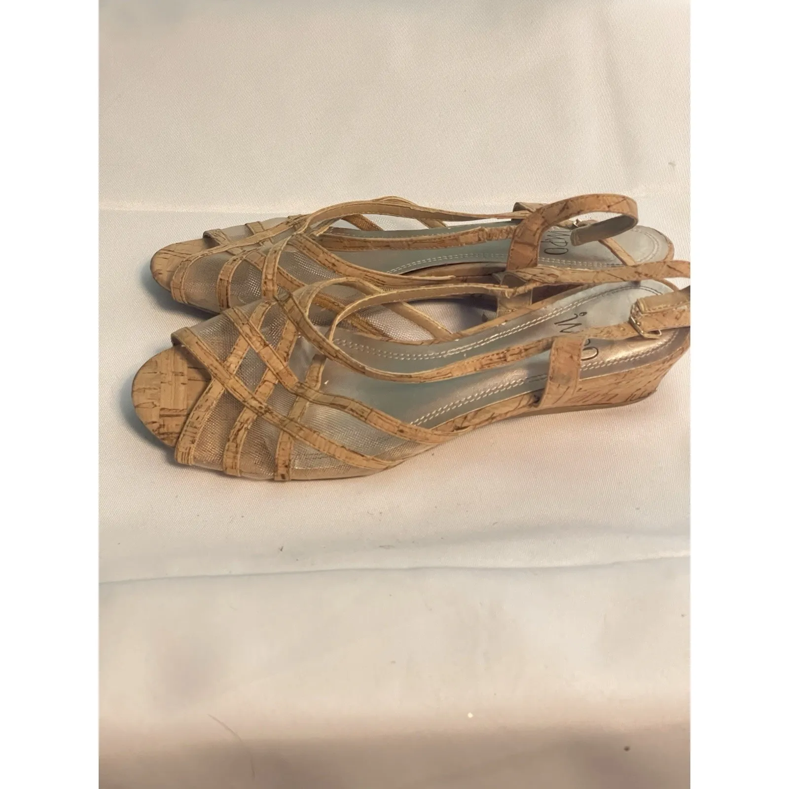 Impo Women's Beige  Flat Sandals Shoe Size 7.5m Bin2 - Image 5