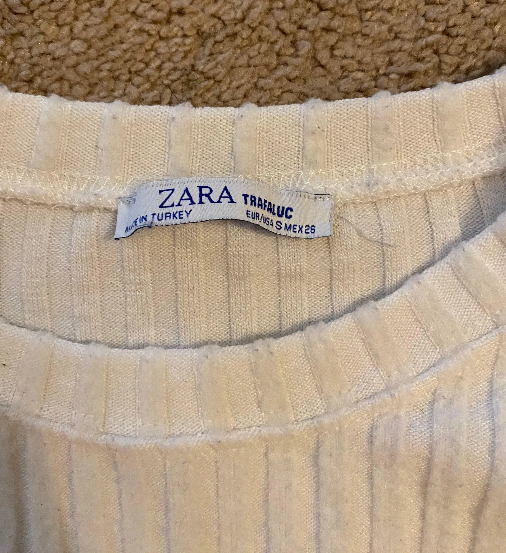ZARA White Sweater - Image 3
