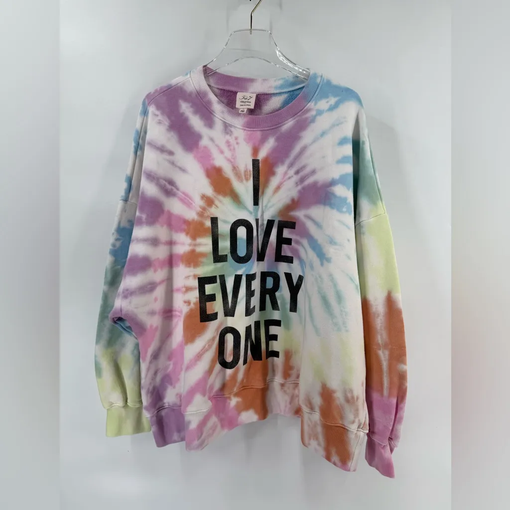 Cinq A Sept Tie Dye Sweatshirt size xl White - Image 2