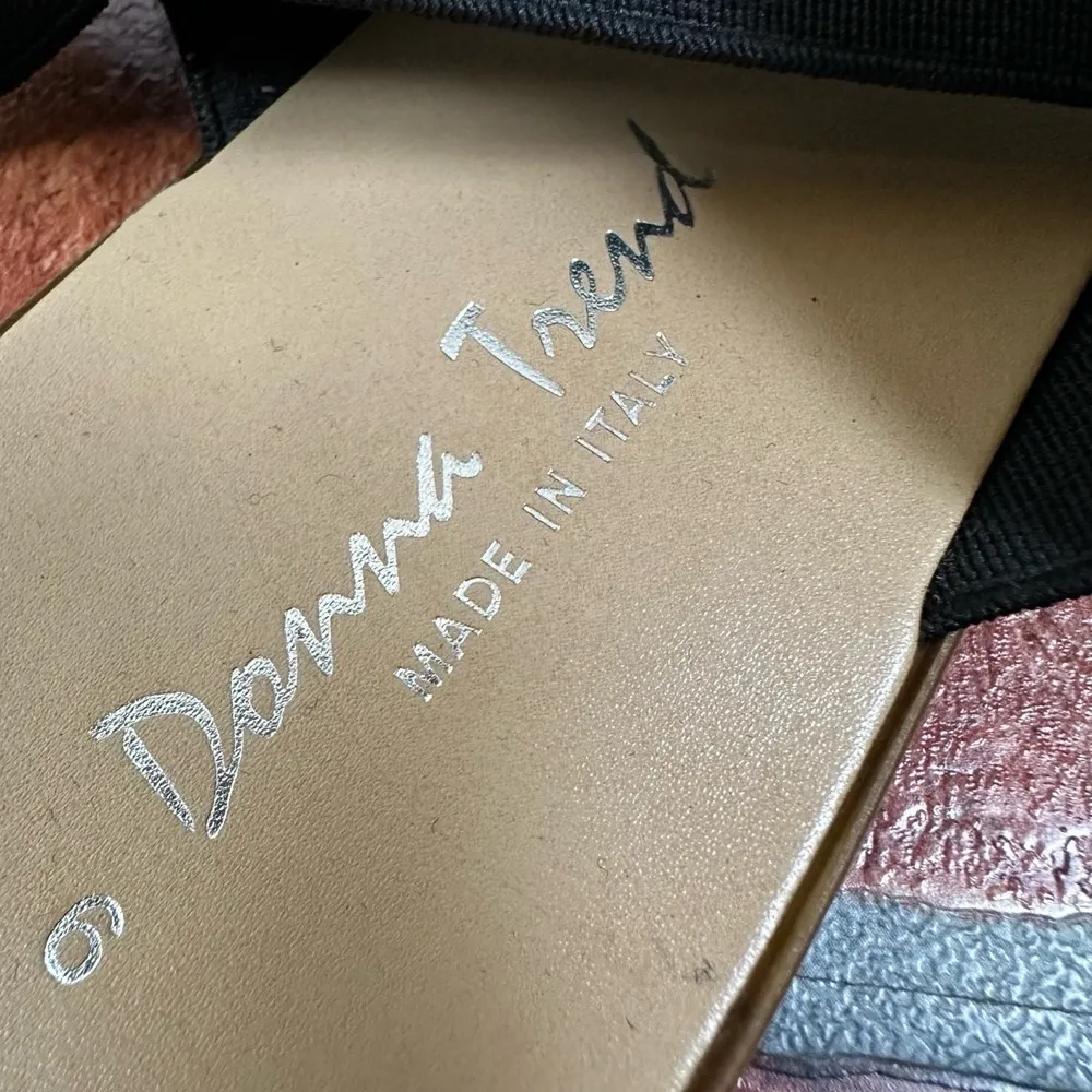 Donna Trend Black Snakeskin Open - Image 6