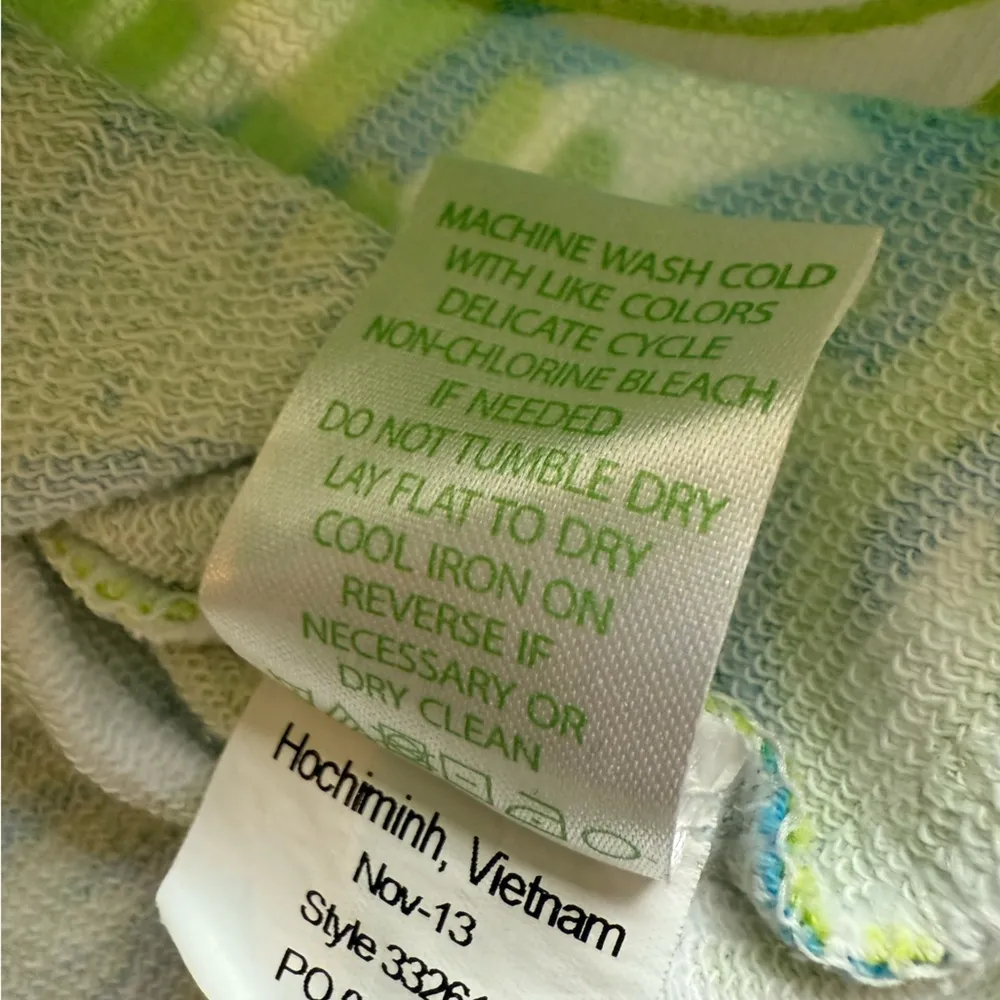 Lilly Pulitzer Women's Roar of the Jungle Quarter Zip Lightweight Pullover XS - Image 8