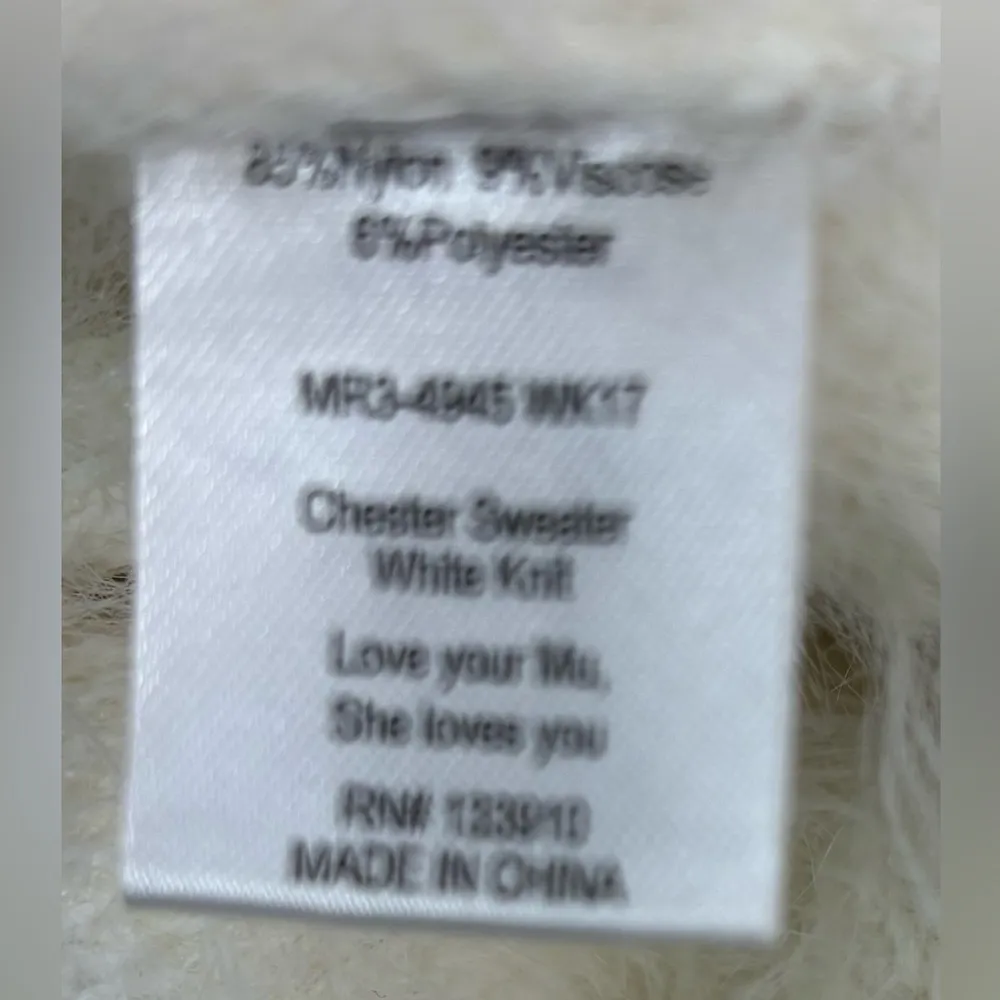 Show Me Your Mumu  S Off WhiteTurtleneck Sweater - Image 9