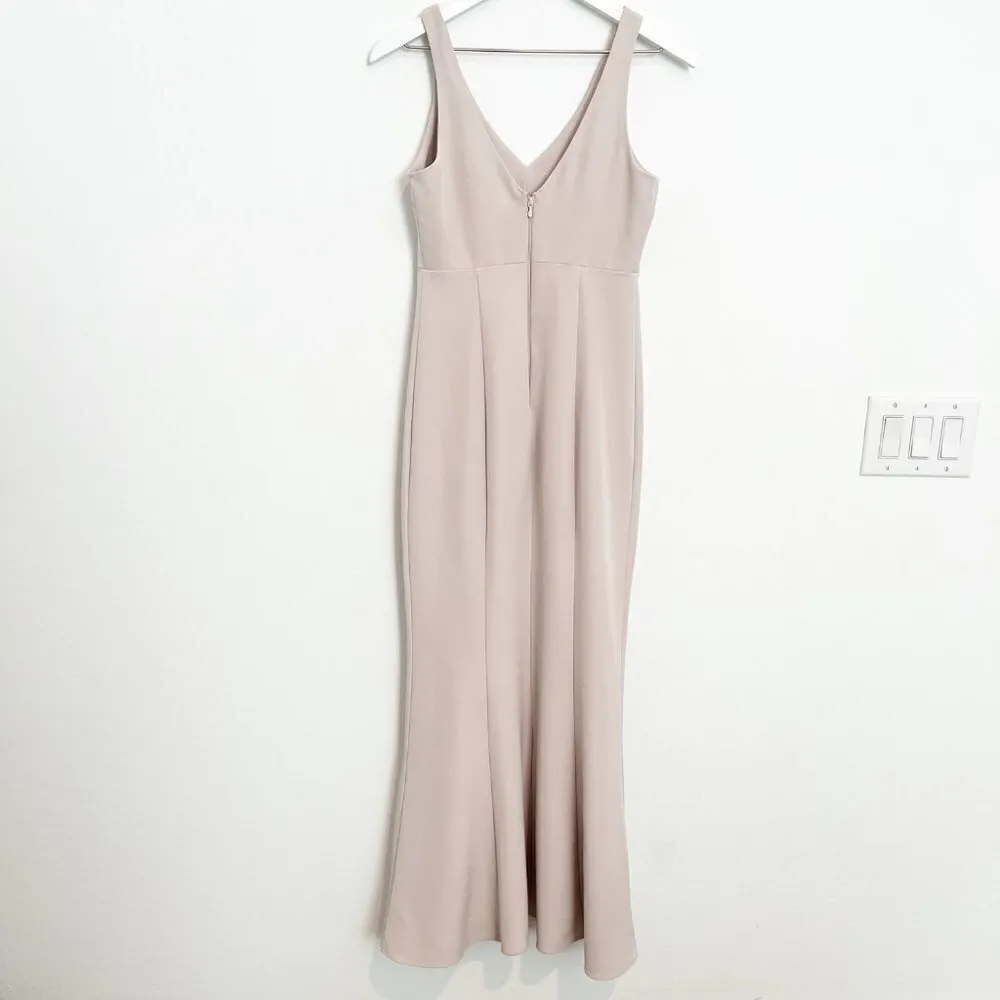 Show Me Your Mumu Bridesmaid Morgan V-Neck Maxi Dress Gown Wedding Size‎ Small - Image 9