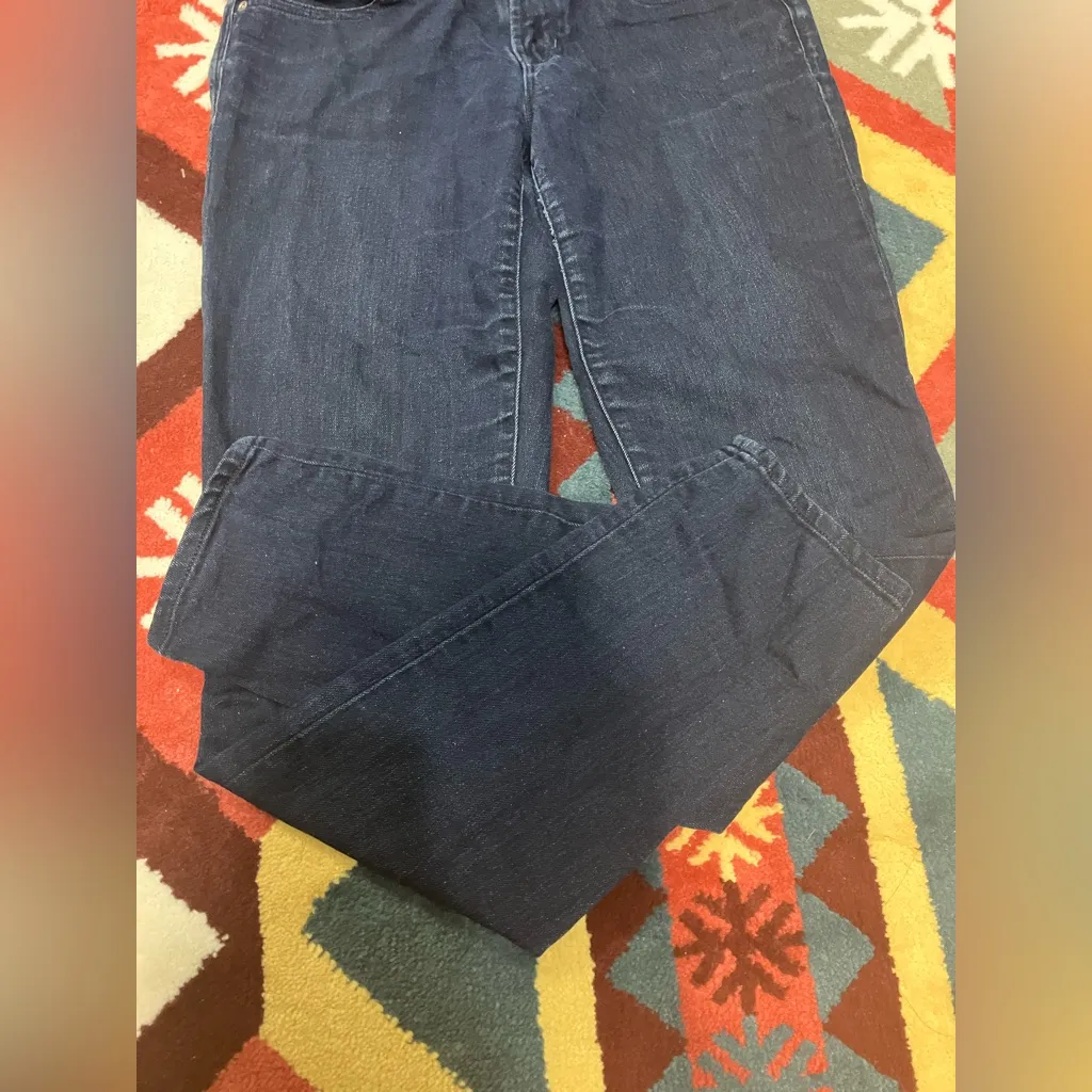 Gap 1969 Women’s Dark Blue Denim Jeans size 25/0 - Image 9