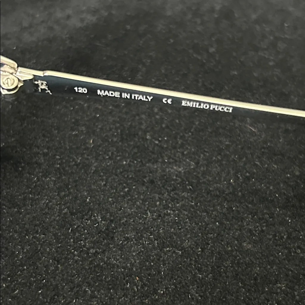 Emilio Pucci  Metal Sunglasses - Image 6