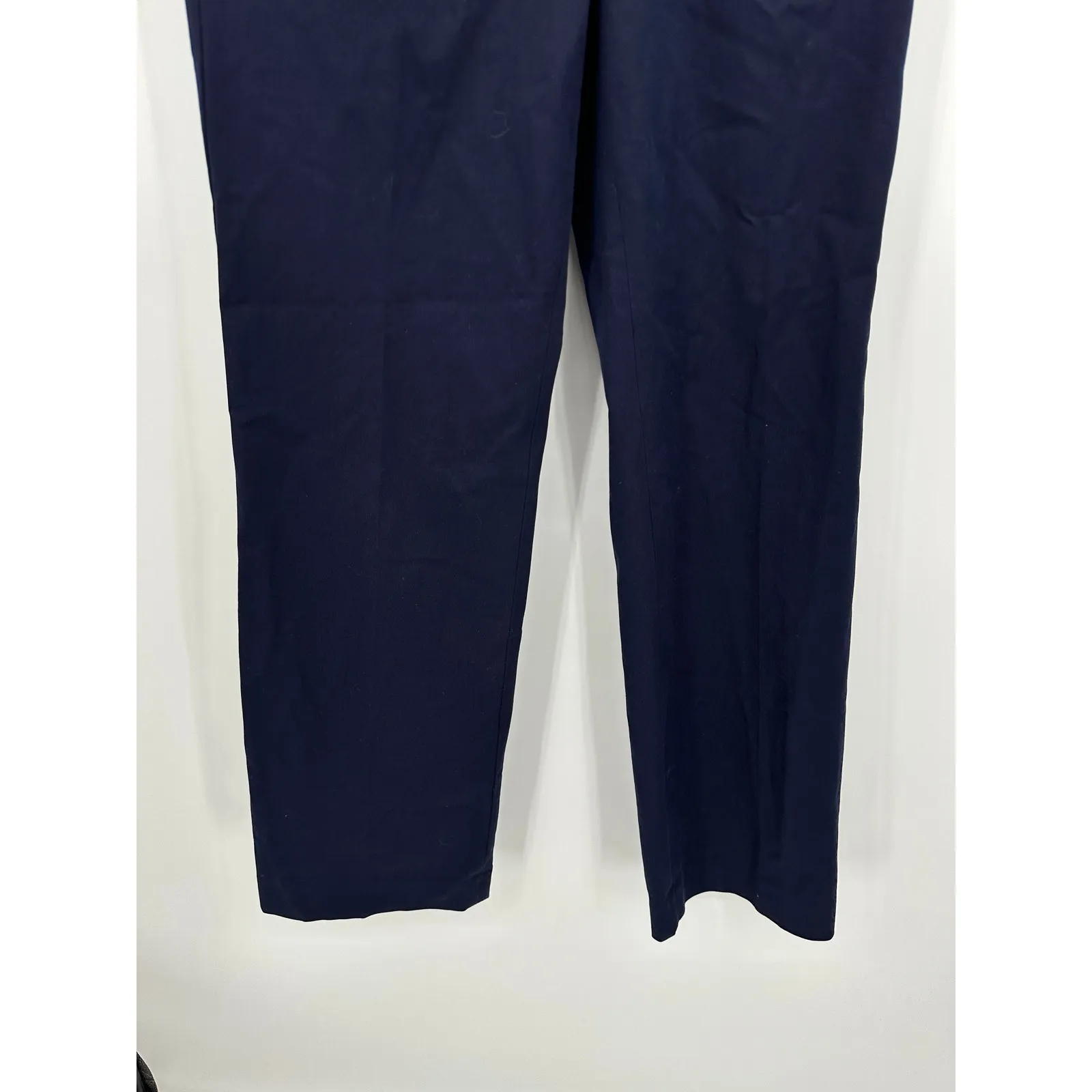 Talbots Women Newport Navy Blue Dress Pants Size 2 Trousers Slacks Career Office - Image 3