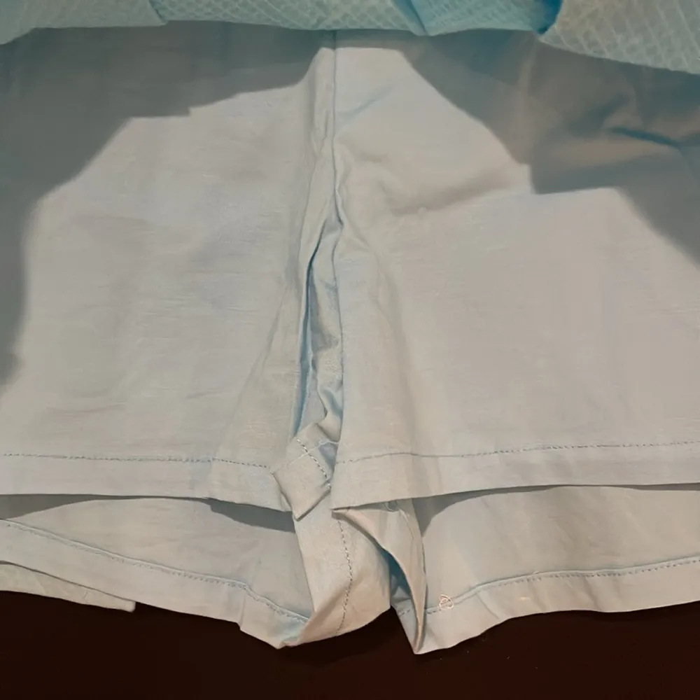 Women’s Lilly Pulitzer Vintage turquoise and yellow tennis skort size 4 - Image 3