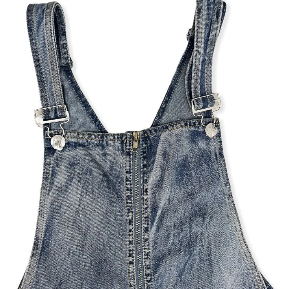 Distressed Denim Overalls • Crave Frame by Almost Famous - Image 2