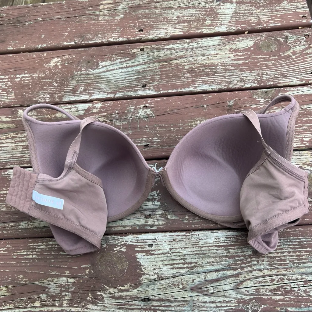 Cacique Women’s Boost Plunge Underwire Coverage Neutral Minimalist Bra|Size:48C - Image 12