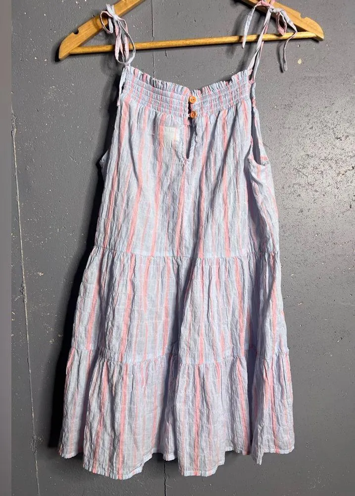 Anthopologie Maeve Striped Top Tiered Sleeveless in size Small - Image 6