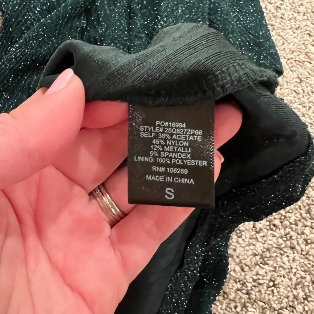 Bodycon Sparkle Emerald Dress - Image 4