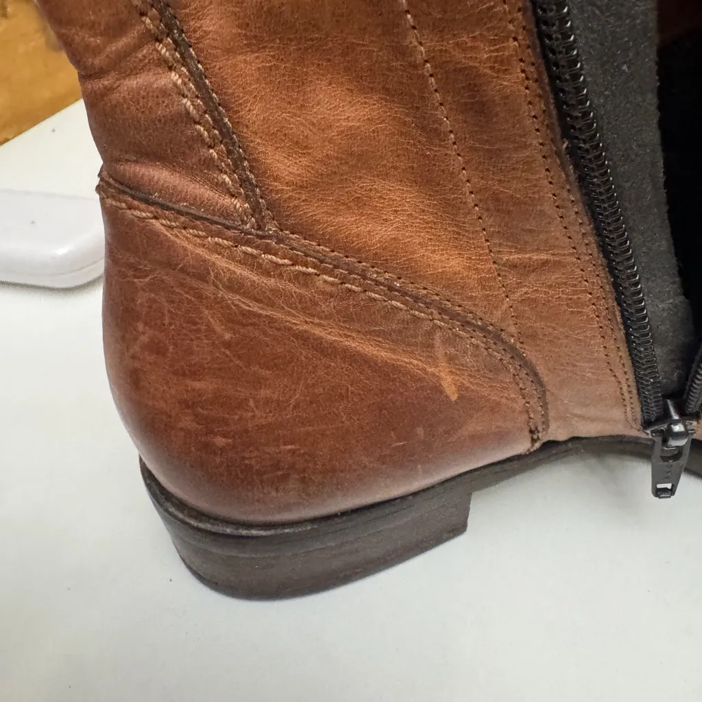 Paul Green Munchen Nathan Moto Ankle Boots UK 5 Womens Size 7.5 Brown Leather - Image 16