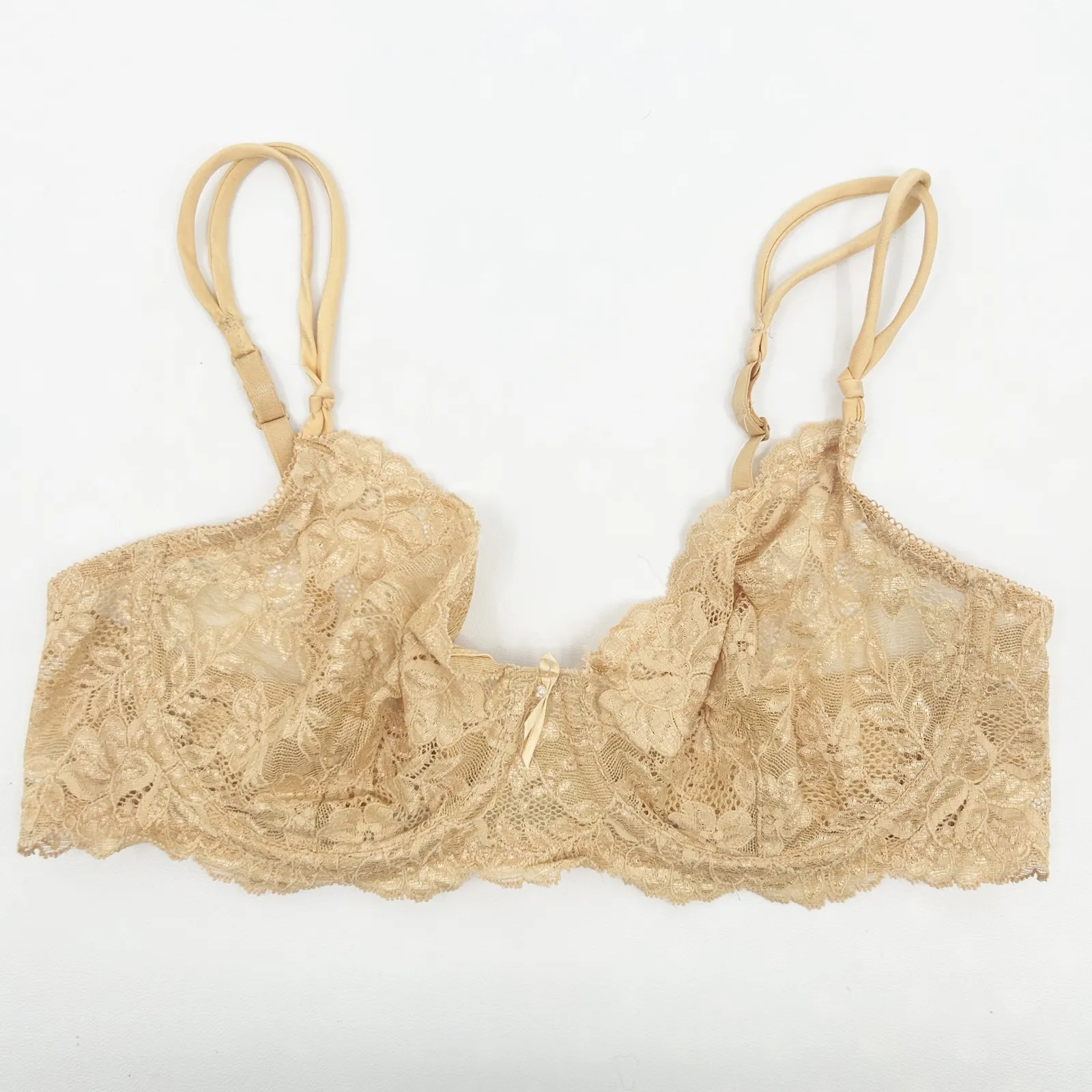 Wacoal Womens Bundle Lot (5) Dainty Sheer Lace Underiwre Bras Size 38C - Image 4