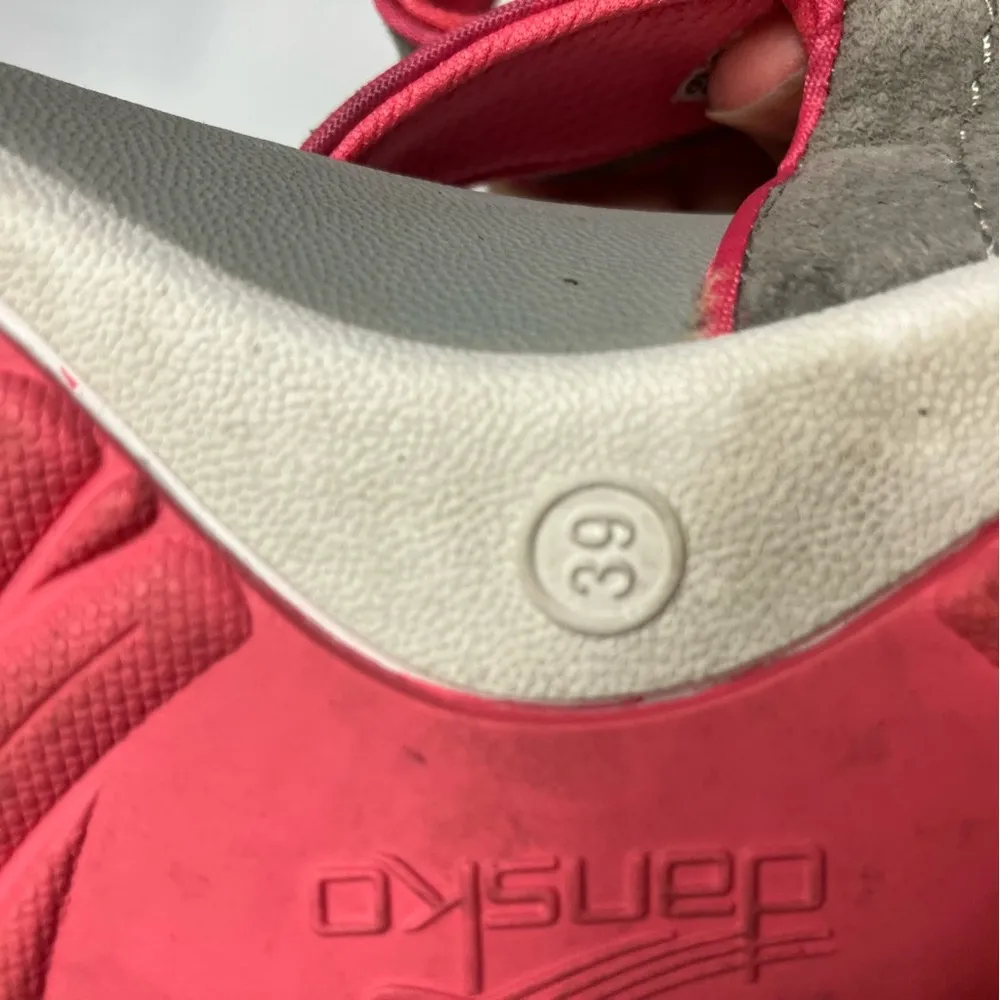 Dansko sandals gray pink casual walking women’s size 39‎ - Image 9