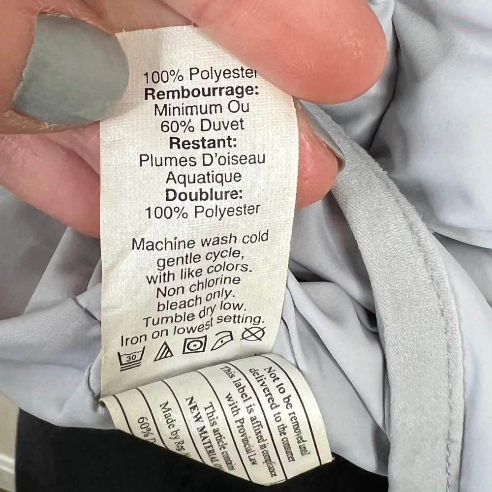 J. Crew Quilted Zip Front Puffer Waterfowl Partial Down Filled Vest, Sz Small - Image 8