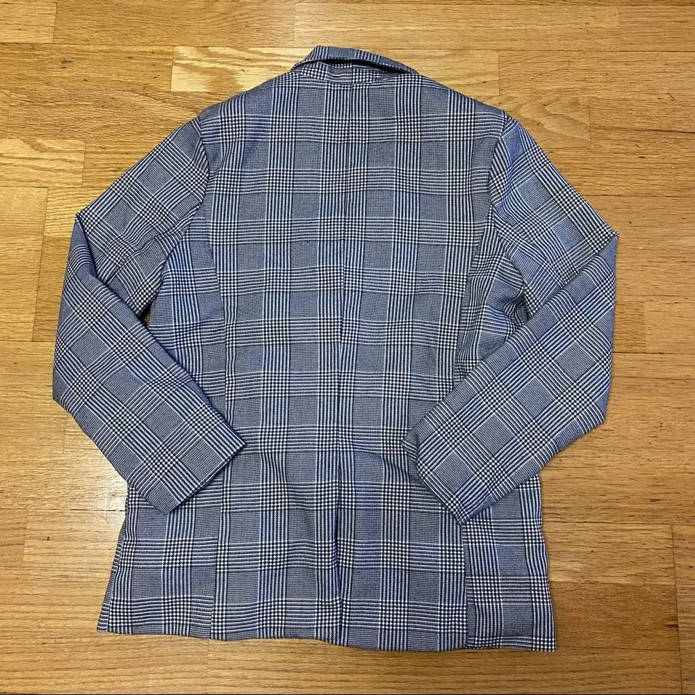 Kaii Los Angeles Black Academia Mini Houndstooth Double Breasted Career … - Image 3