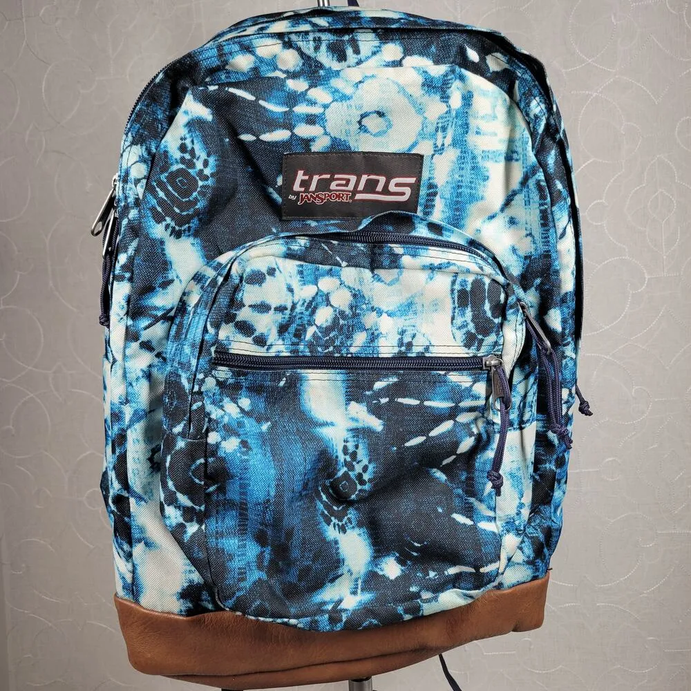 Trans by Jansport Backpack 18" Indigo SuperBreak Padded Laptop Sleeve School Bag - Image 15