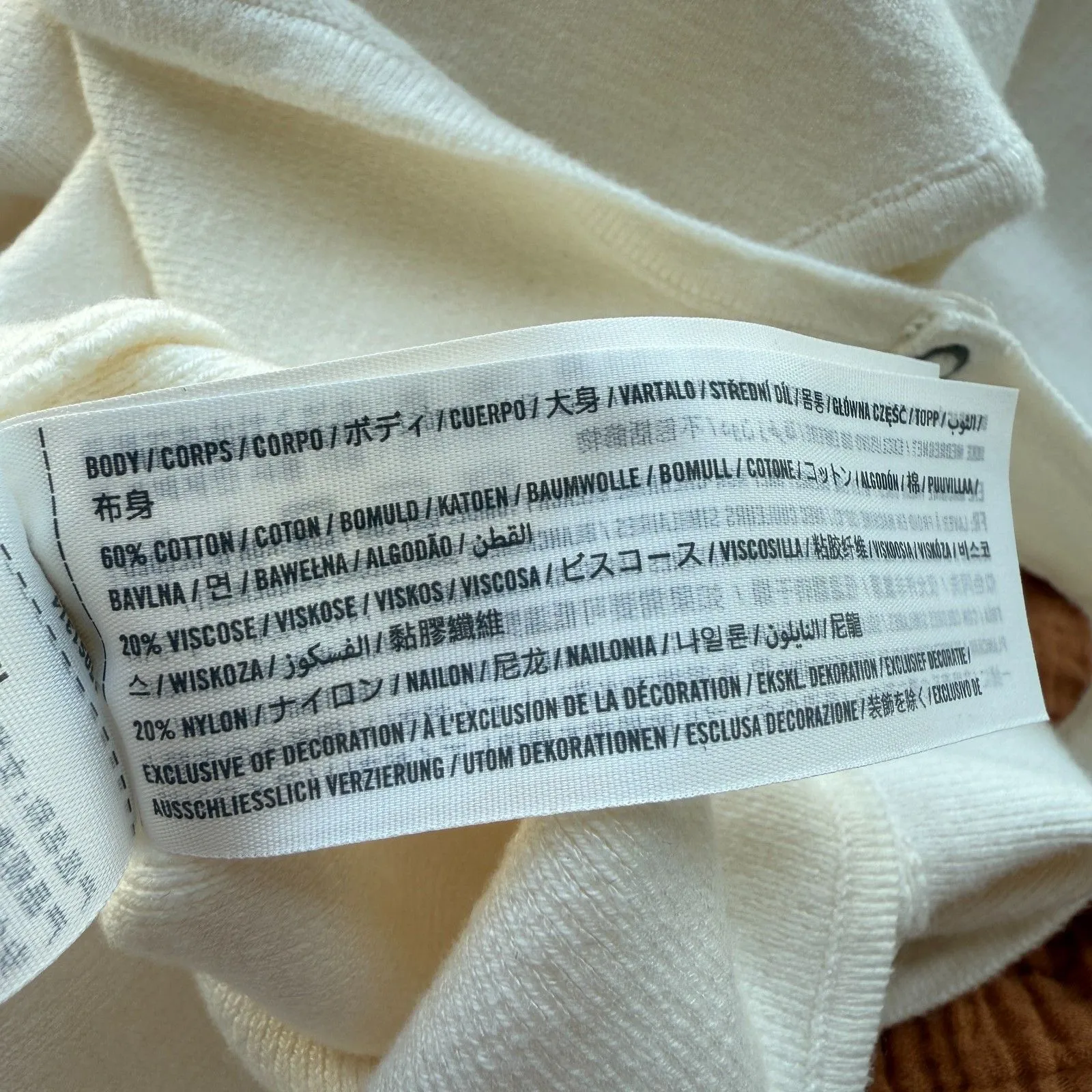 Abercrombie & Fitch Sweatheart Sweater Bodysuit Size Large - Image 8