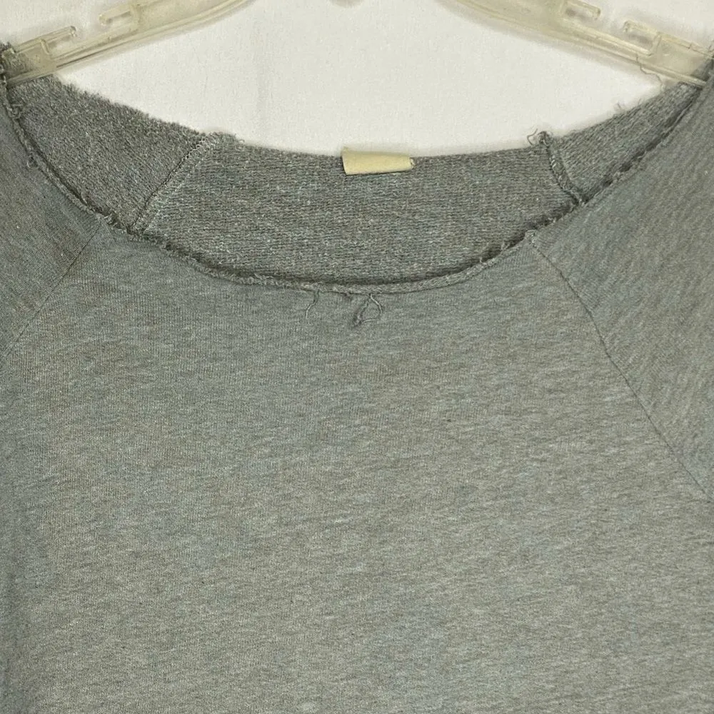 Hollister Off Shoulder Shirt Gray - Image 3
