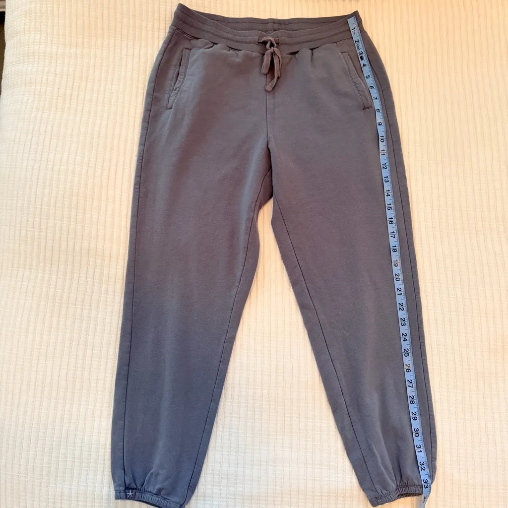 Barefoot Dreams Butter Fleece Grey Jogger Women's Petite Loungewear Size Small - Image 11