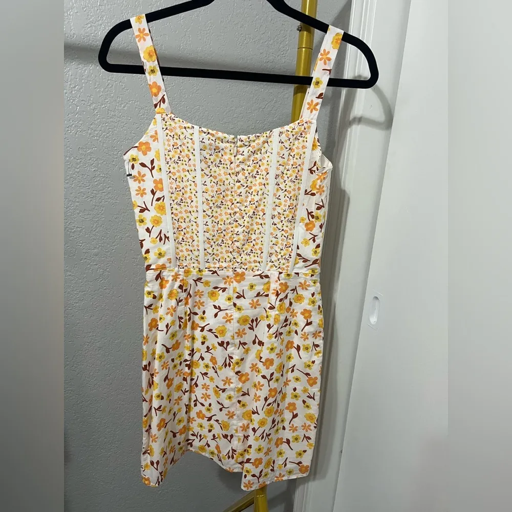 SABO SKIRT Sole corset floral dress - Image 4