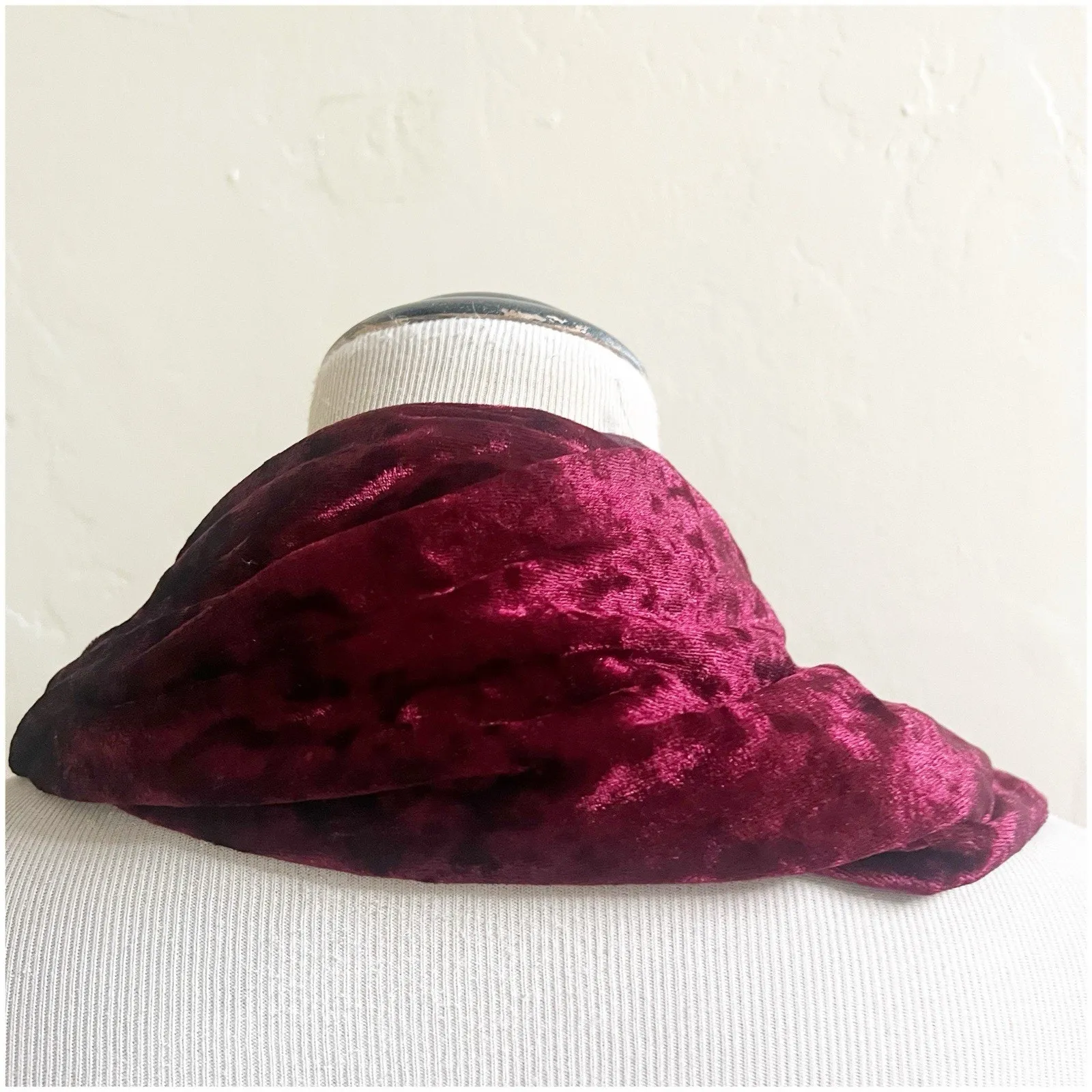 Apt. 9 Burgundy Pink Soft Cozy Crushed Velvet Lightweight Infinity Scarf Holiday - Image 9