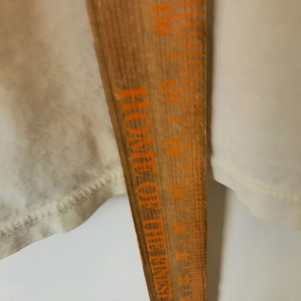 Full Tilt Sun Moon Sky Stars T Shirt Astrology Double Sided Graphic Tee Cream XS - Image 8