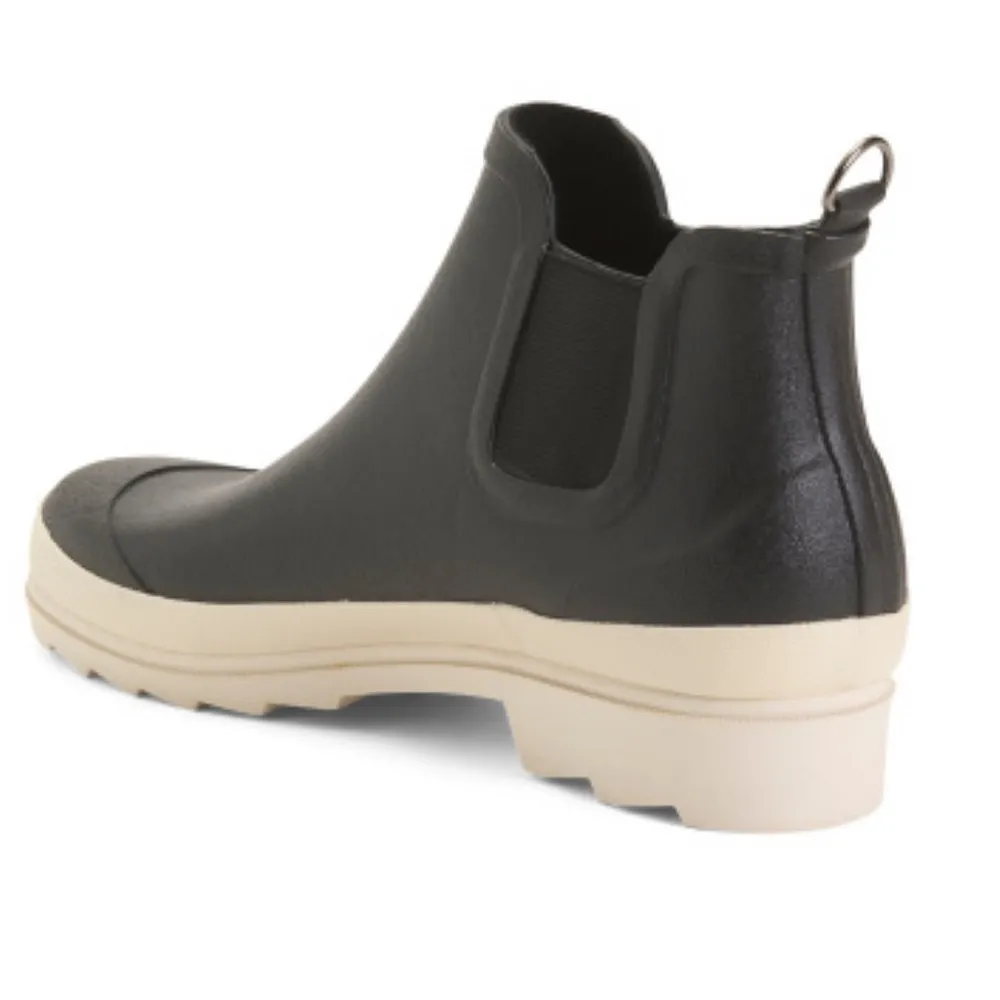 Baxter Wood Waterproof Hevea Chelsea Rain Boots Black Size 11 - Image 2