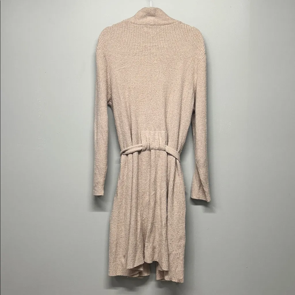 Barefoot Dreams CozyChic Lite Ribbed Robe Pink Size L/XL - Image 7