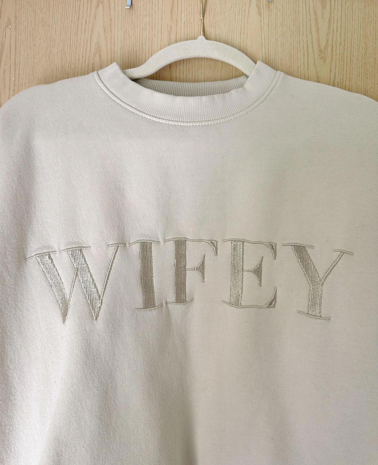 Six Stories  WIFEY Sweatshirt - Image 3