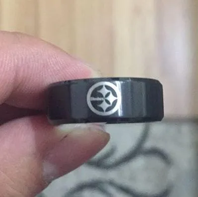 Black Pittsburgh Steelers Ring - Image 5