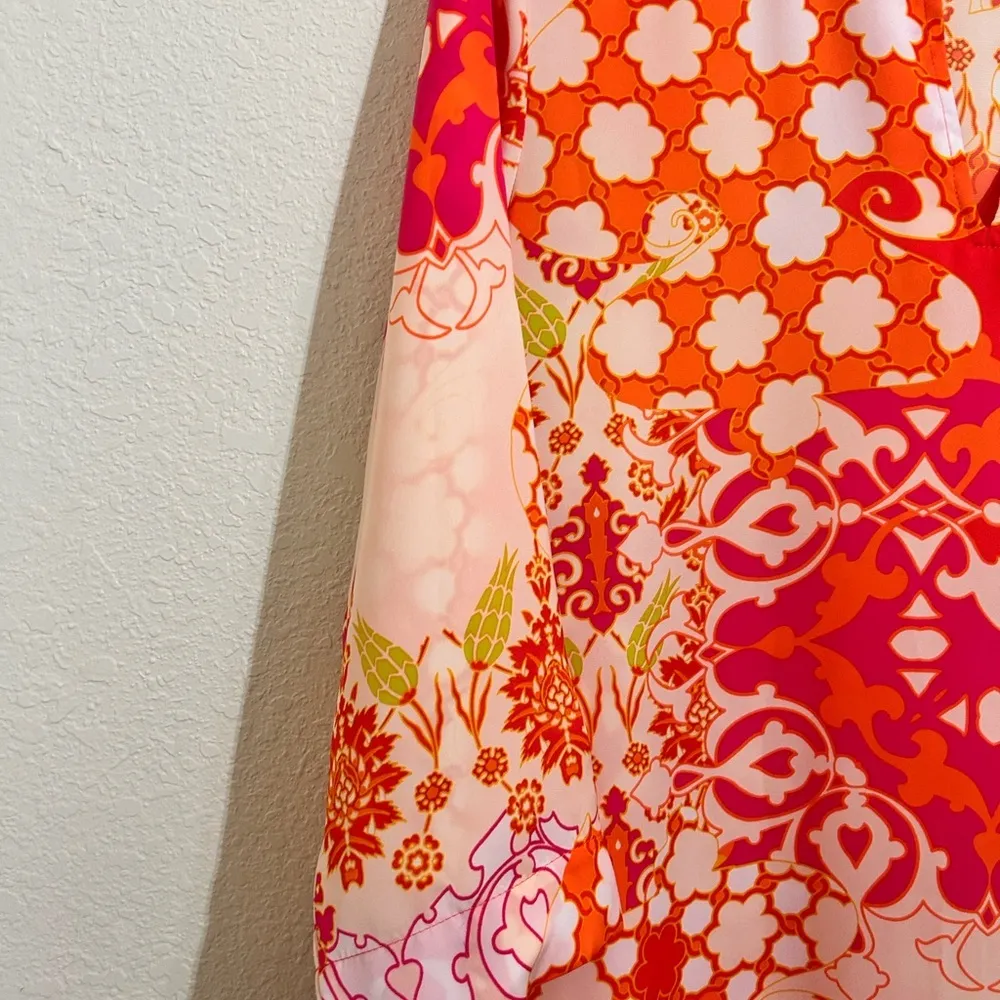 Natori Vibrant Multicolor Maxi Dress - Image 3